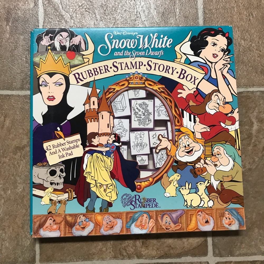 Snow White Rubber Stamp Story Box!